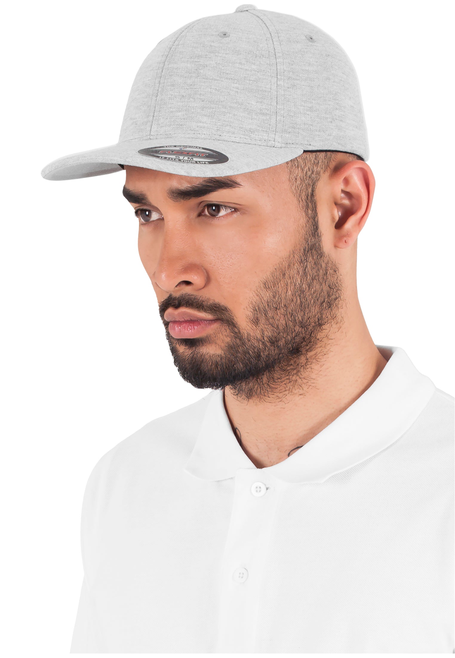 Flexfit Cap - Double Jersey Heather - Headz Up 