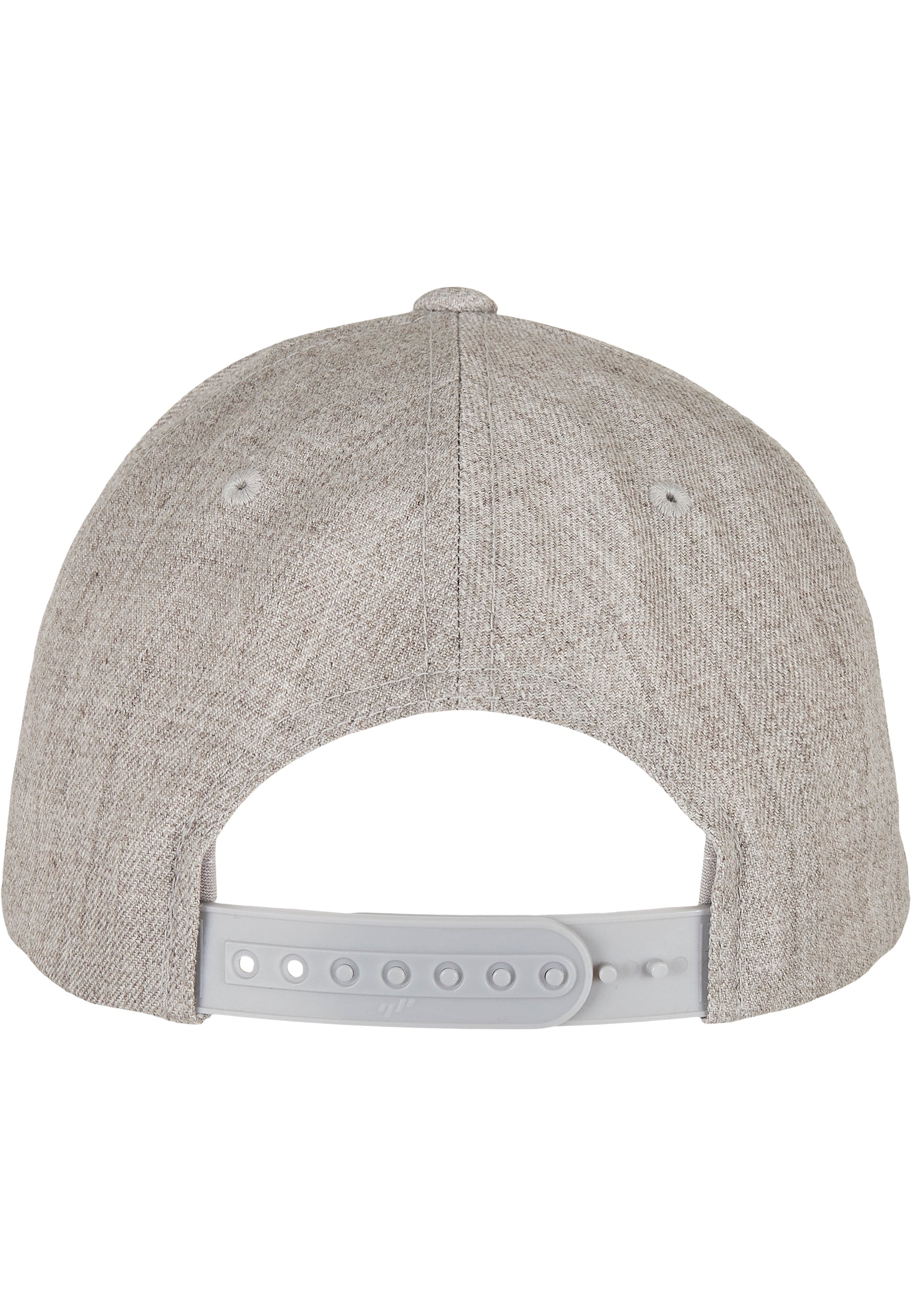 Premium Curved Visor Snapback Cap - Lysegrå - Headz Up 