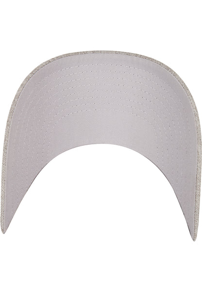 Premium Curved Visor Snapback Cap - Lysegrå - Headz Up 