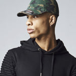 Flexfit Cap - Garment Washed Camo - Green Camo - Headz Up 
