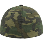 Flexfit Cap - Garment Washed Camo - Green Camo - Headz Up 