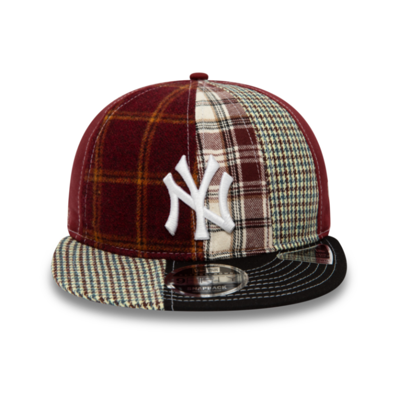 New York Yankees MLB Patch Panel 9Fifty Retro Crown - Red - Headz Up 