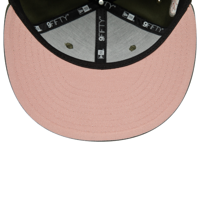 Chicago White Sox Side Patch 9Fifty Snapback - Olive/Dirty Rose - Headz Up 