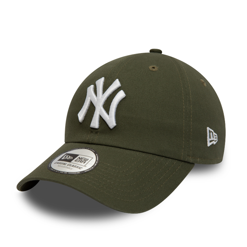 New York Yankees League Essentials 9Twenty - Olive/White - Headz Up 