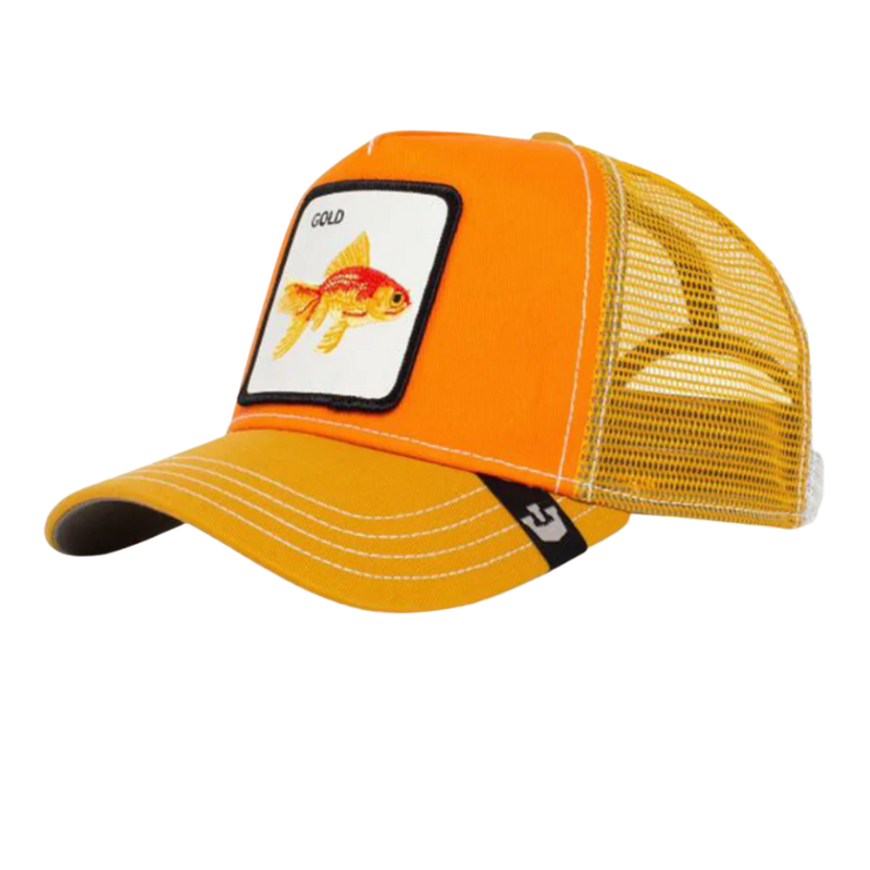 Goorin Bros Gold Ghoti Trucker Cap - Orange - Headz Up 