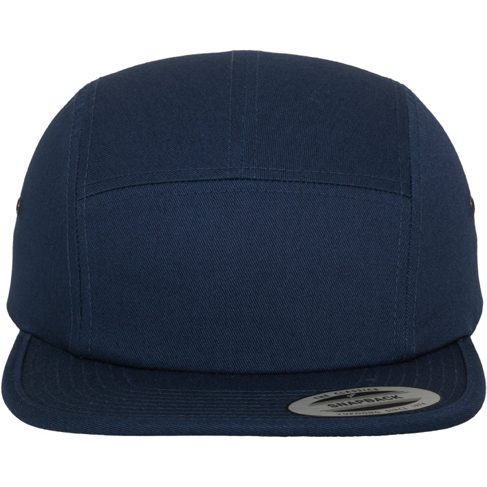 Classic Jockey 5-Panel Cap - Navy - Headz Up 
