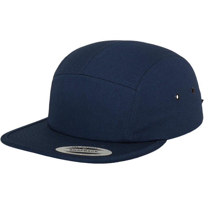 Classic Jockey 5-Panel Cap - Navy - Headz Up 