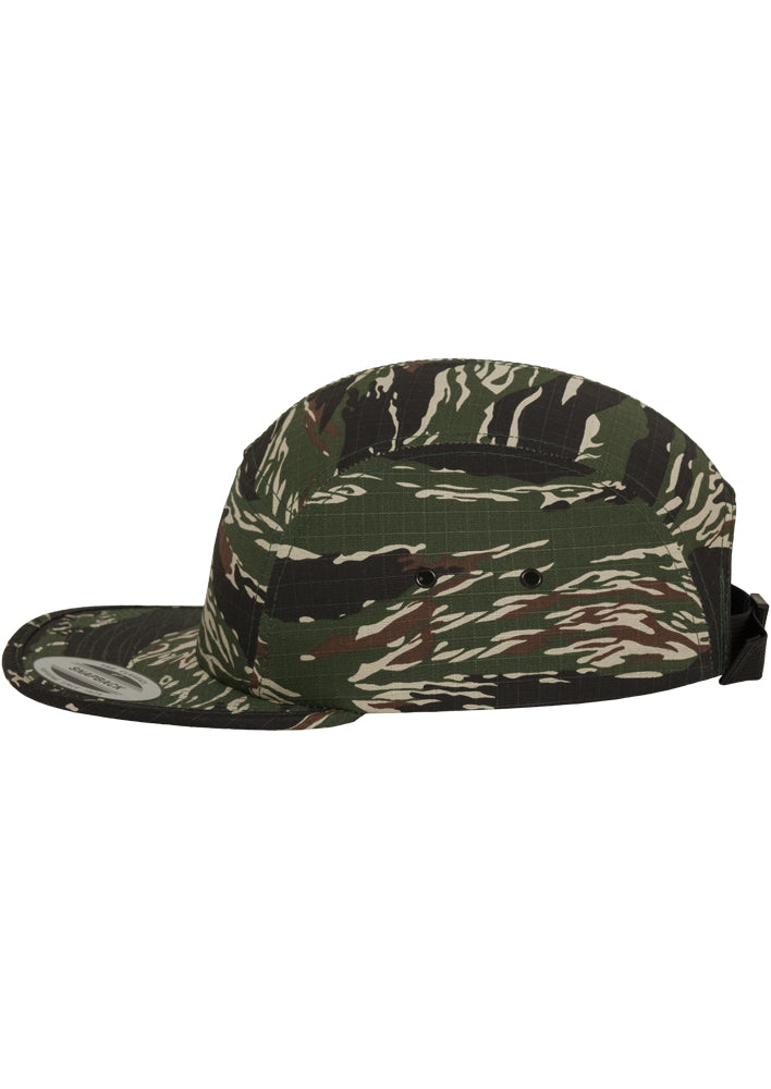 Classic Jockey 5-Panel Cap - Tiger Camo - Headz Up 