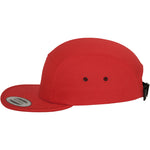 Classic Jockey 5-Panel Cap - Red - Headz Up 