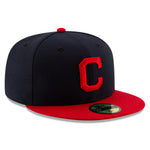 Cleveland Indians 59Fifty Fitted Cap - Navy/Rød - Headz Up 