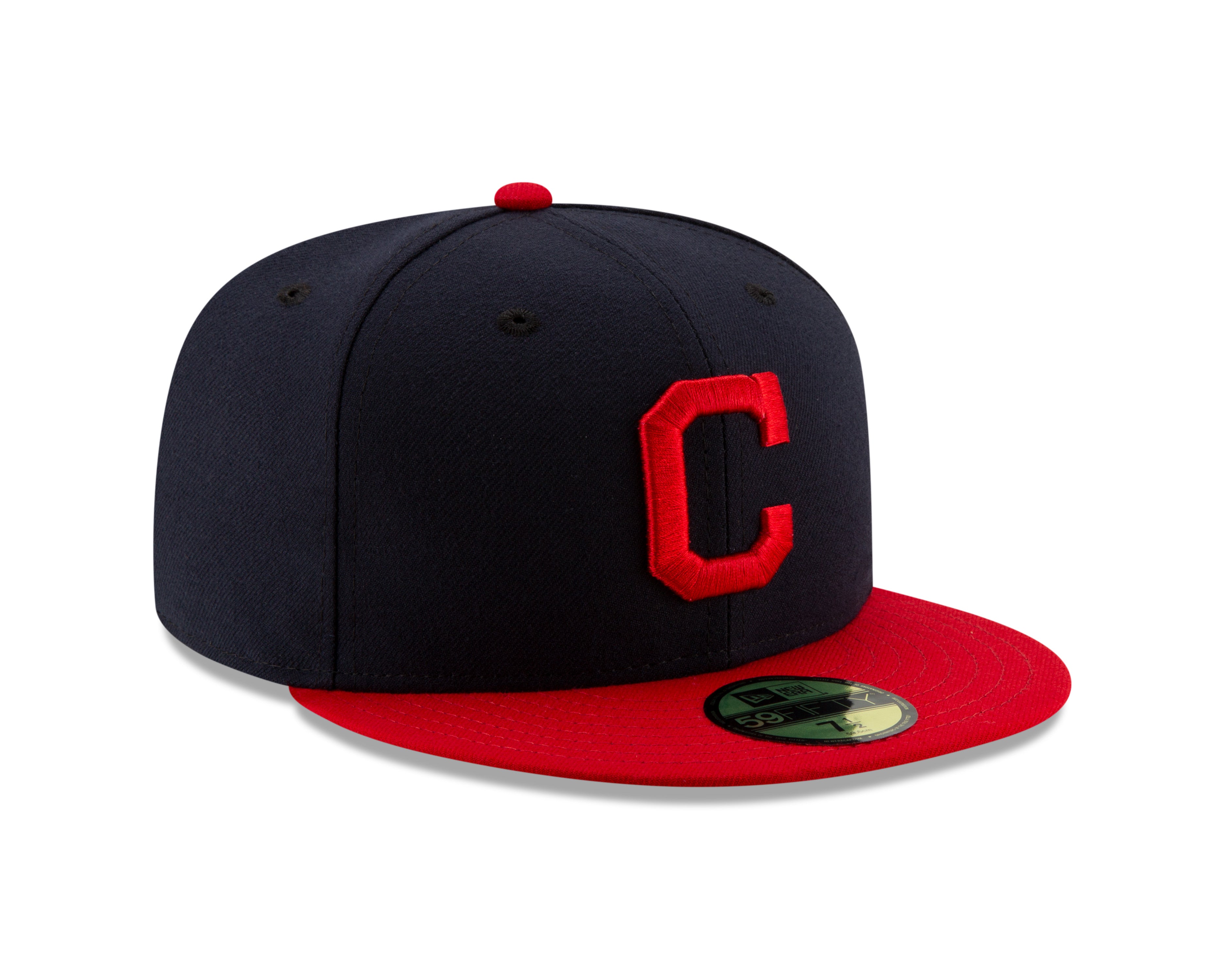 Cleveland Indians 59Fifty Fitted Cap - Navy/Rød - Headz Up 