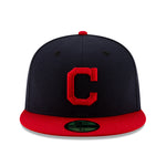 Cleveland Indians 59Fifty Fitted Cap - Navy/Rød - Headz Up 