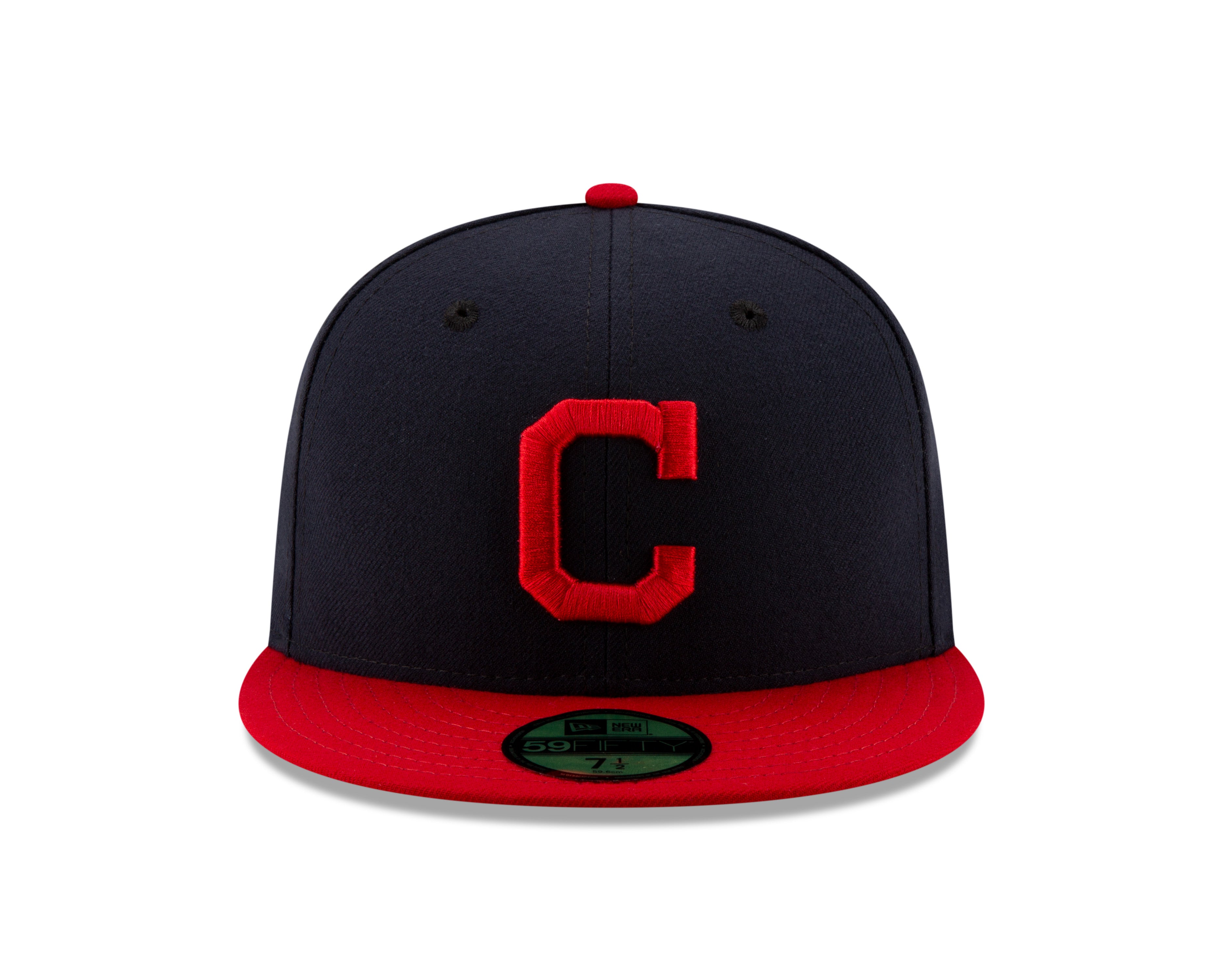 Cleveland Indians 59Fifty Fitted Cap - Navy/Rød - Headz Up 