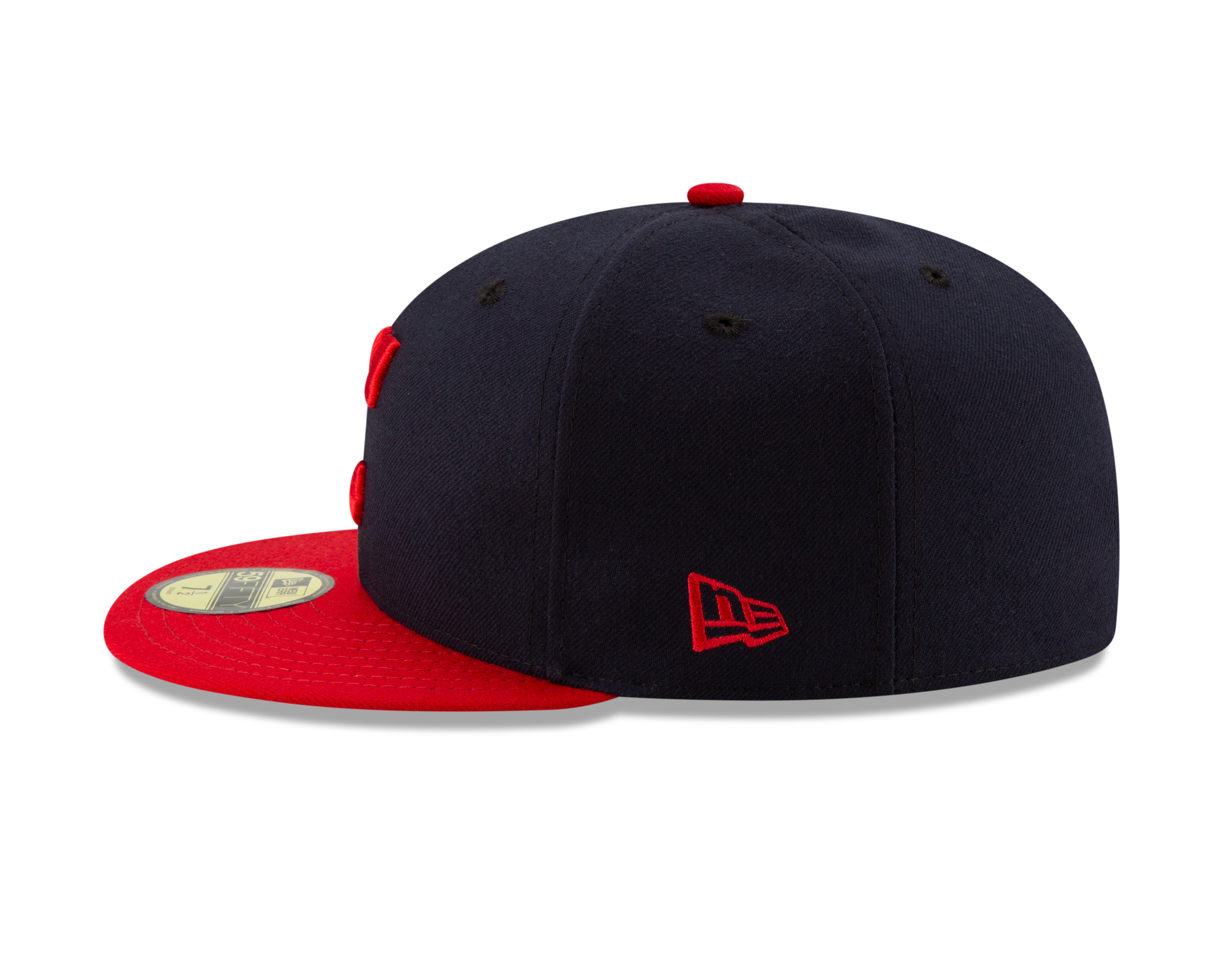 Cleveland Indians 59Fifty Fitted Cap - Navy/Rød - Headz Up 