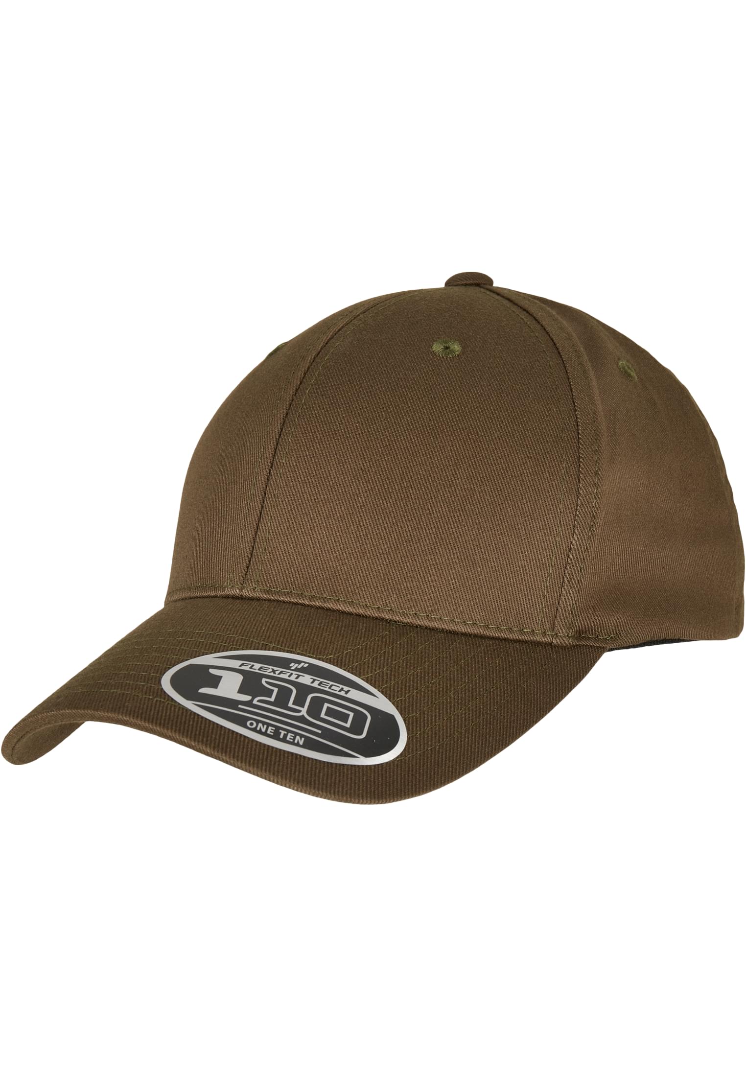 Curved Classic 110 Flexfit Snapback - Olive - Headz Up 