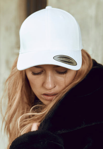 Curved Classic Snapback - White - Headz Up 