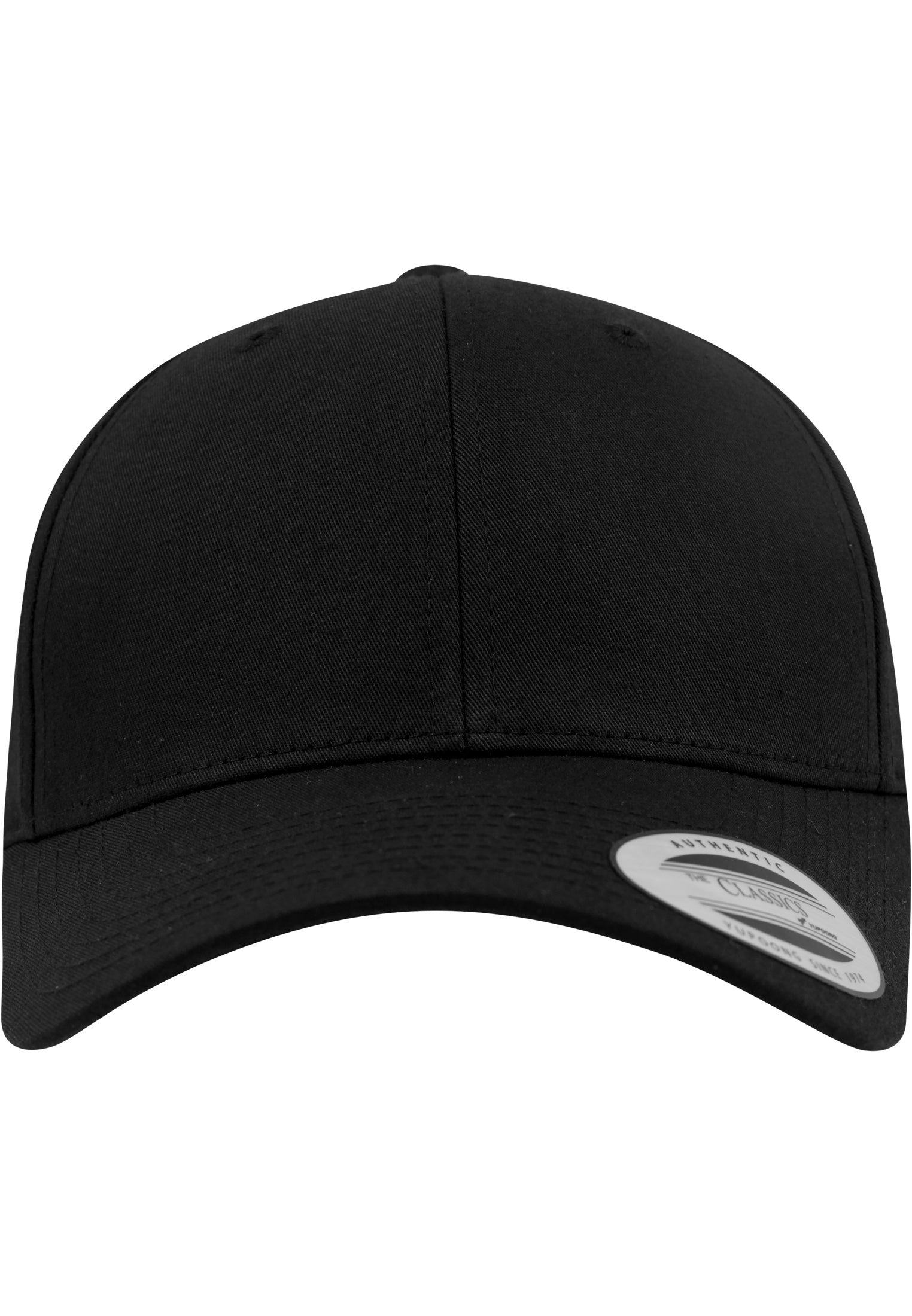 Curved Classic Snapback - Black - Headz Up 