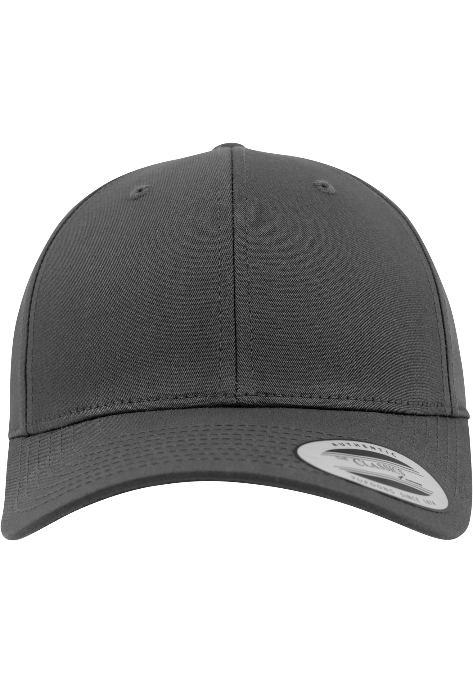 Curved Classic Snapback - Charcoal - Headz Up 