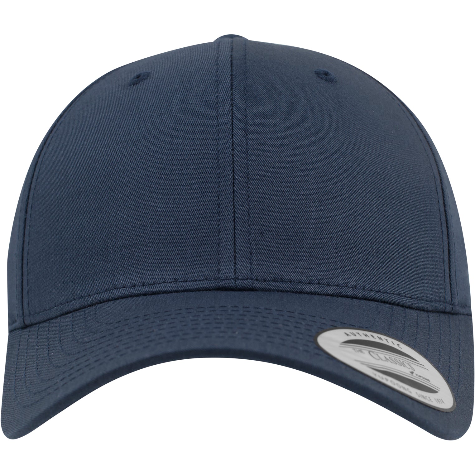 Curved Classic Snapback - Navy - Headz Up 