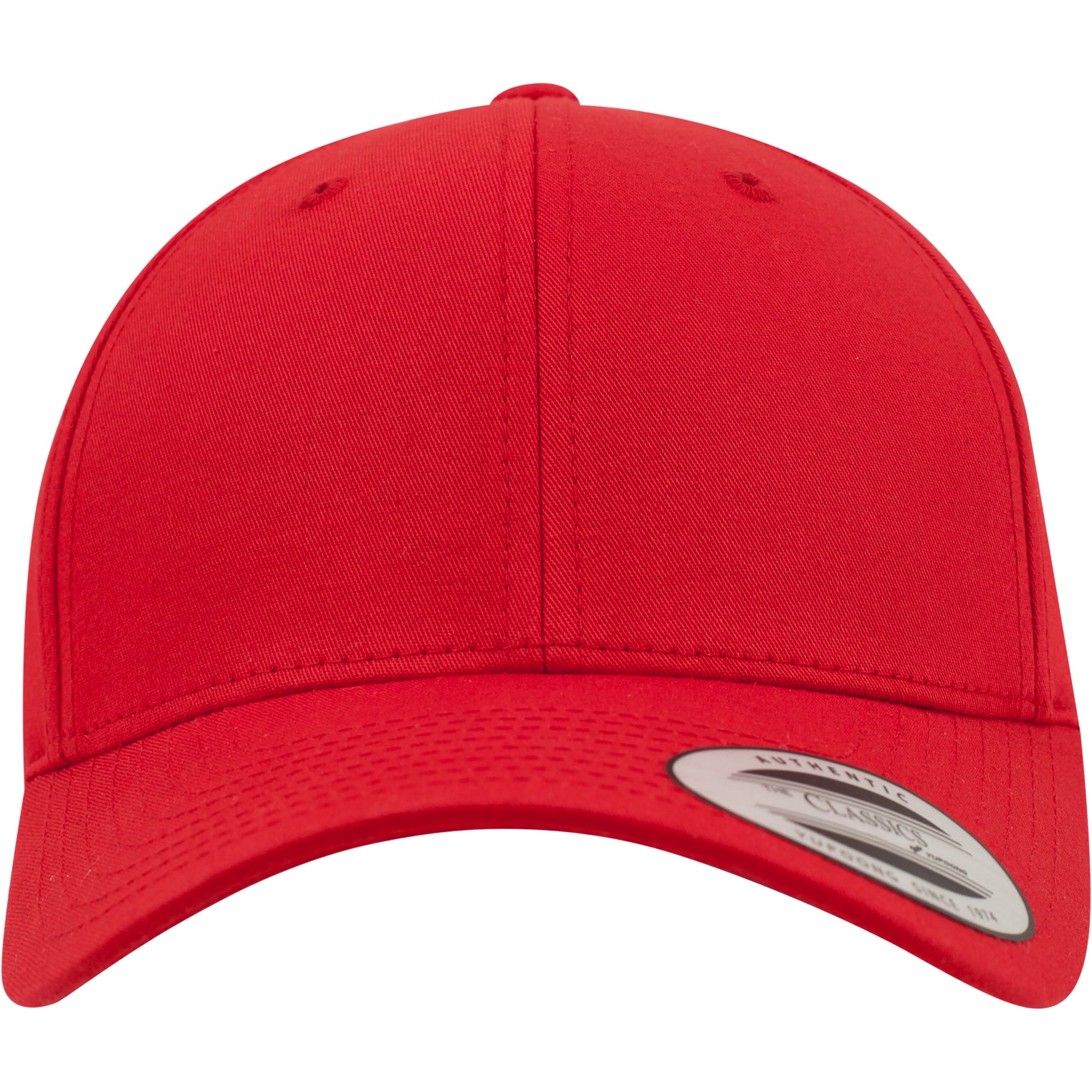 Curved Classic Snapback - Red - Headz Up 