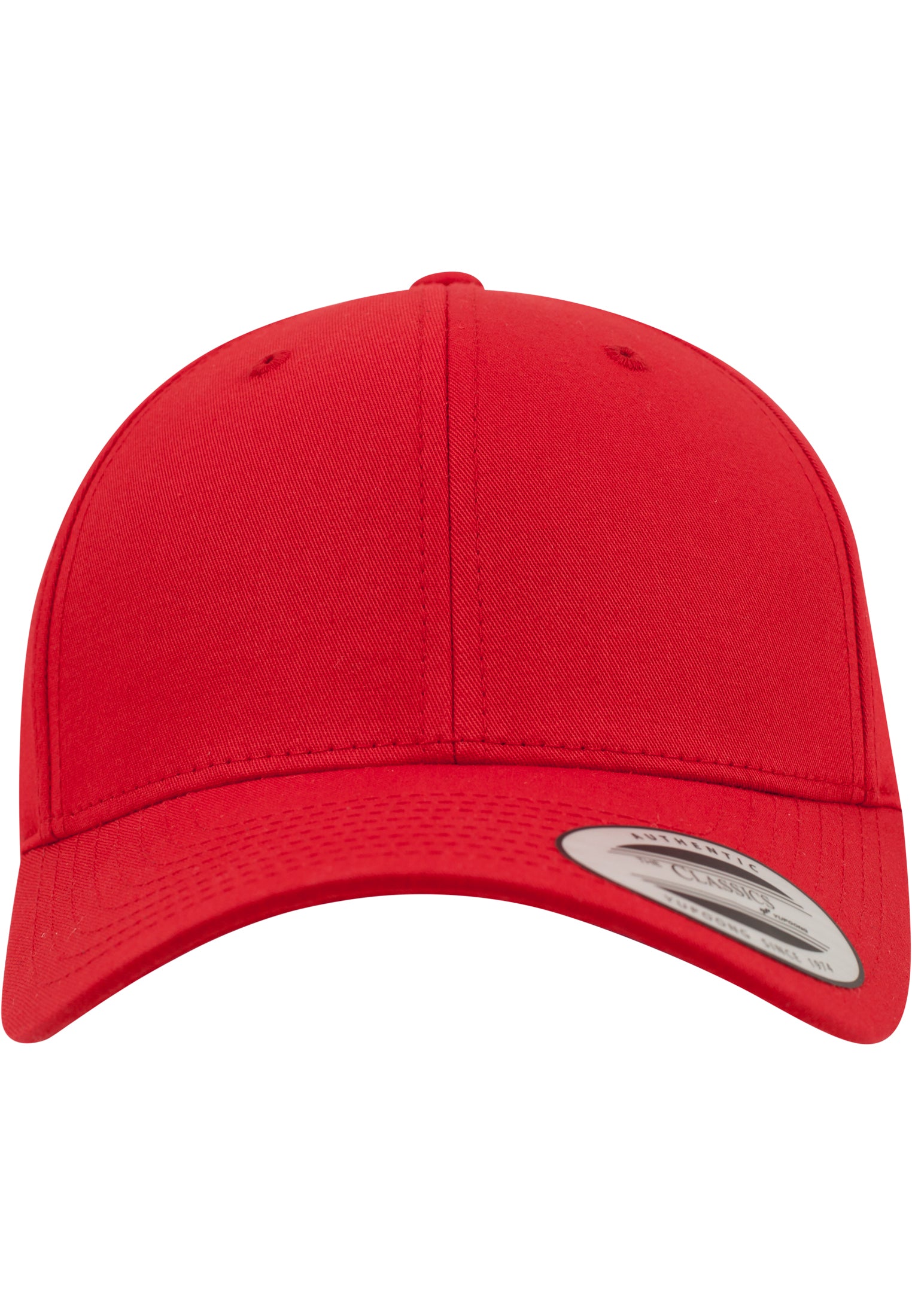 Curved Classic Snapback - Red - Headz Up 