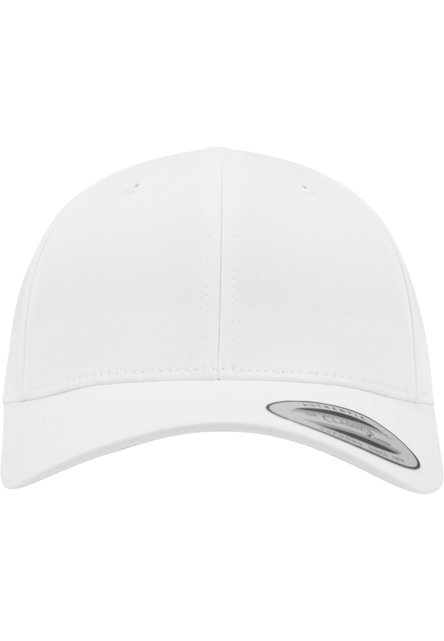 Curved Classic Snapback - White - Headz Up 