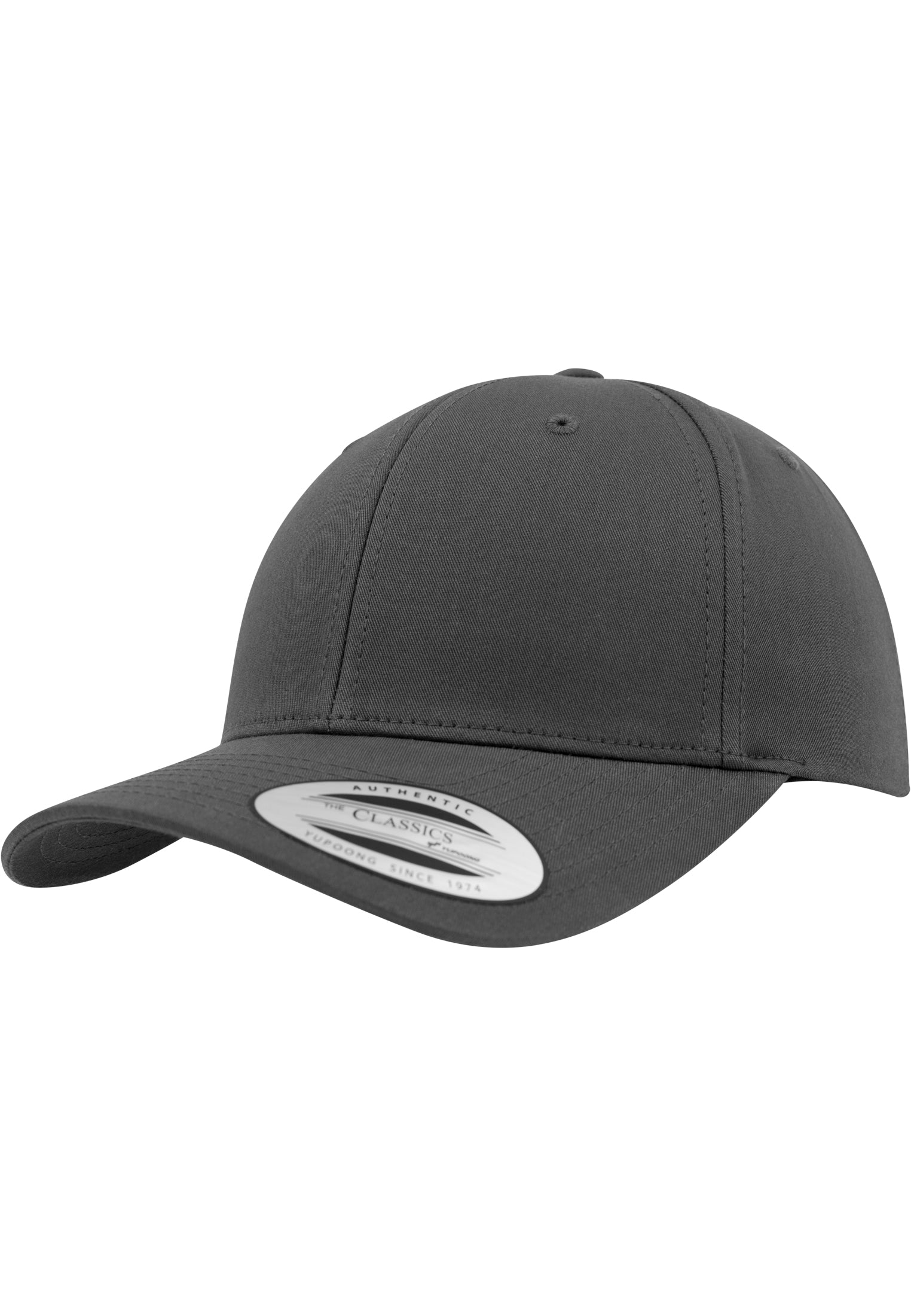 Curved Classic Snapback - Charcoal - Headz Up 