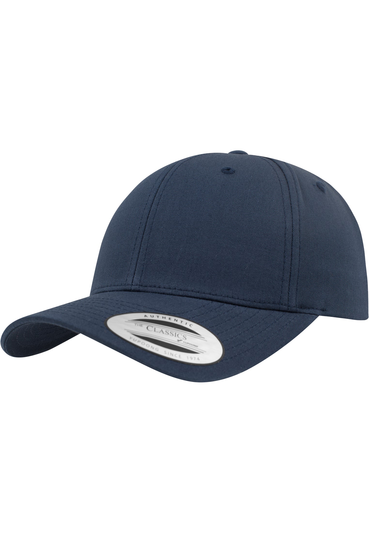 Curved Classic Snapback - Navy - Headz Up 