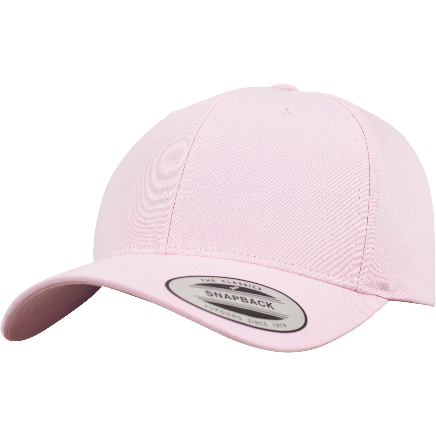 Curved Classic Snapback - Pink - Headz Up 