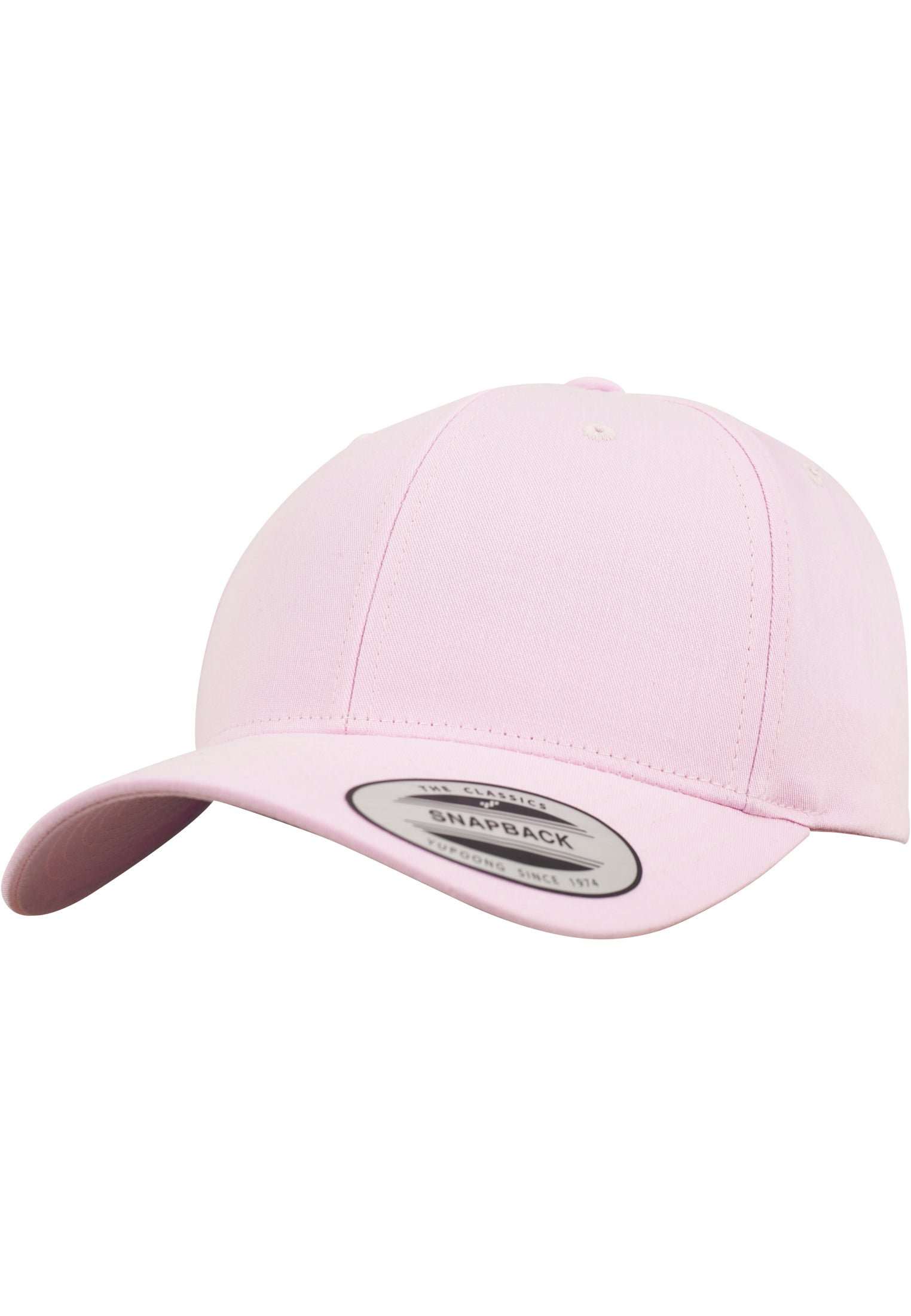 Curved Classic Snapback - Pink - Headz Up 