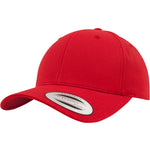 Curved Classic Snapback - Red - Headz Up 