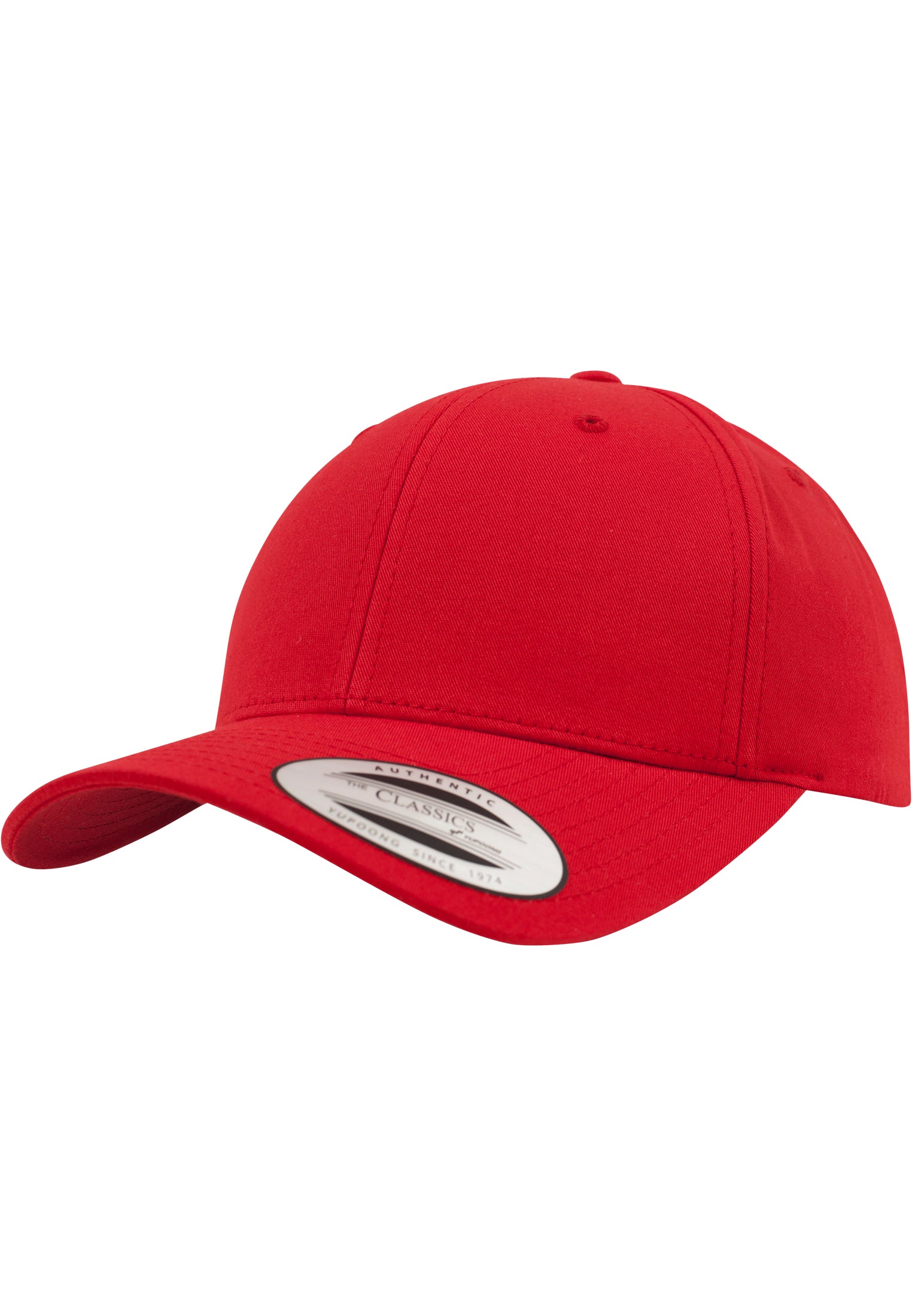 Curved Classic Snapback - Red - Headz Up 