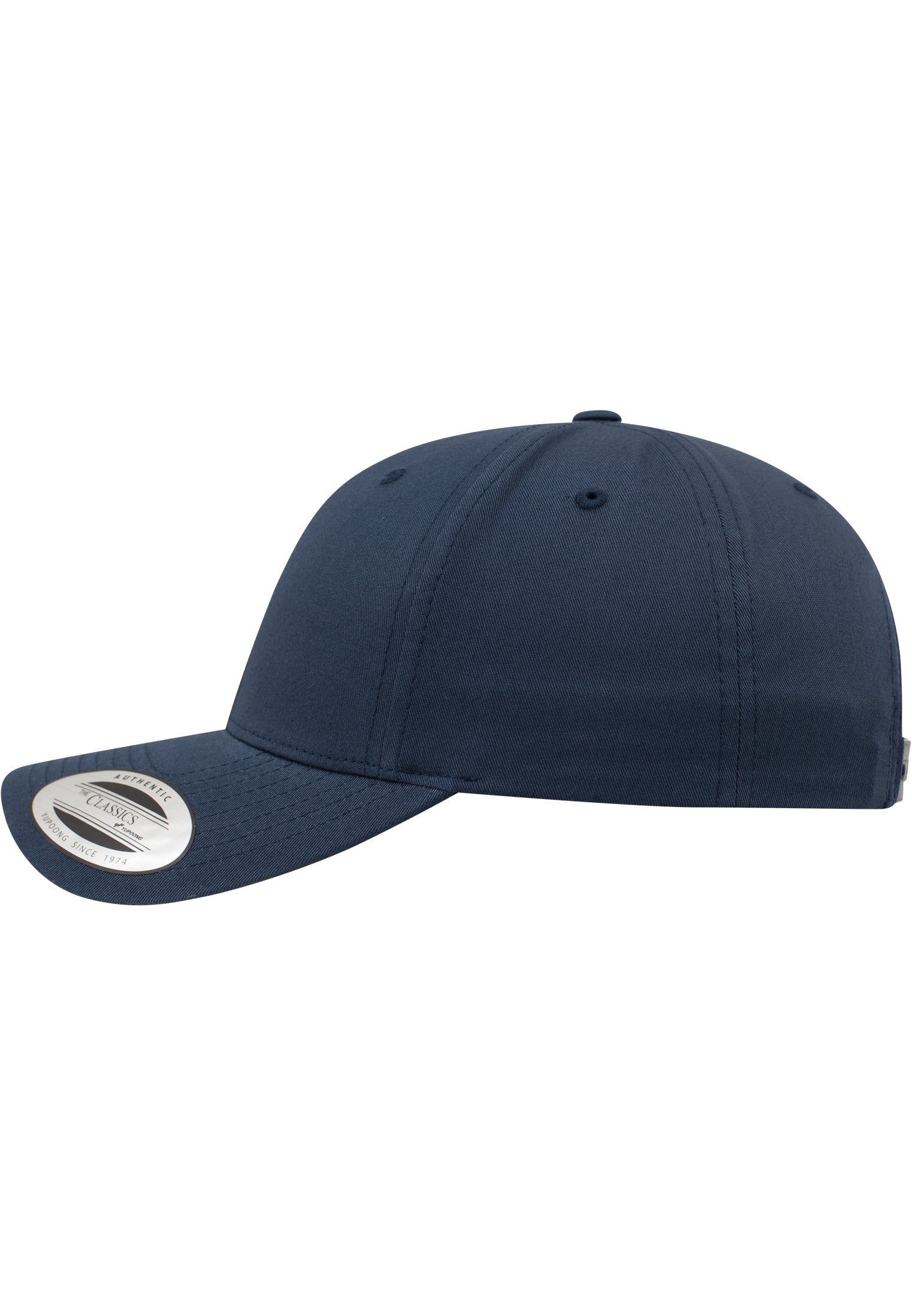Curved Classic Snapback - Navy - Headz Up 