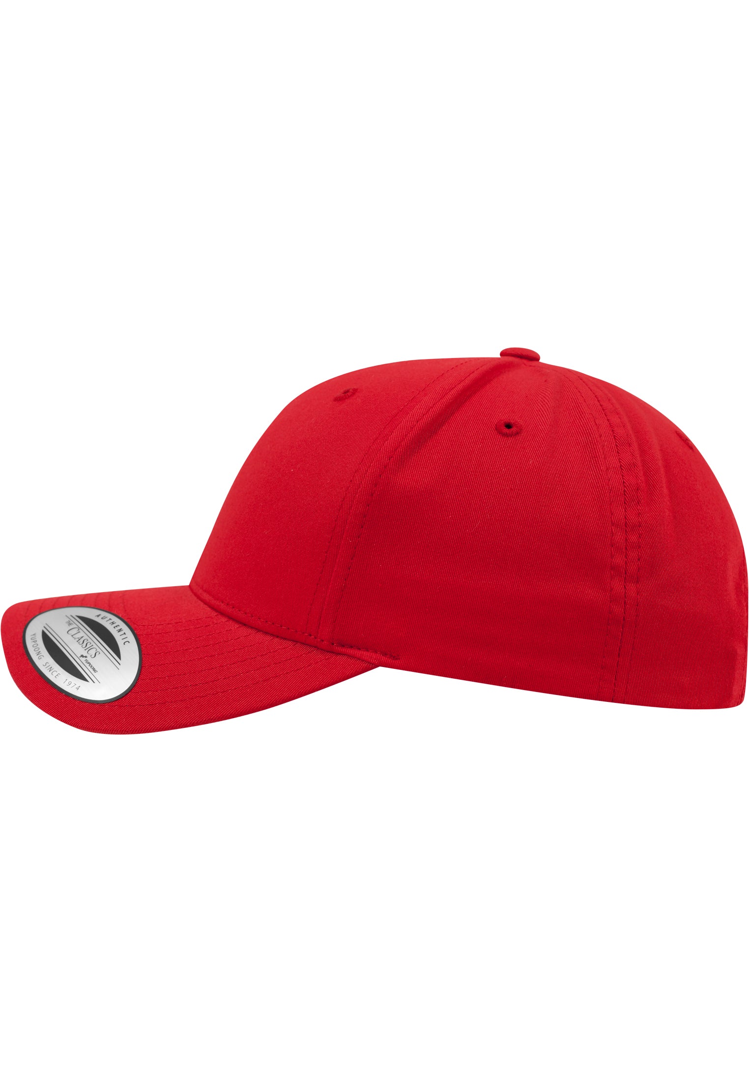 Curved Classic Snapback - Red - Headz Up 
