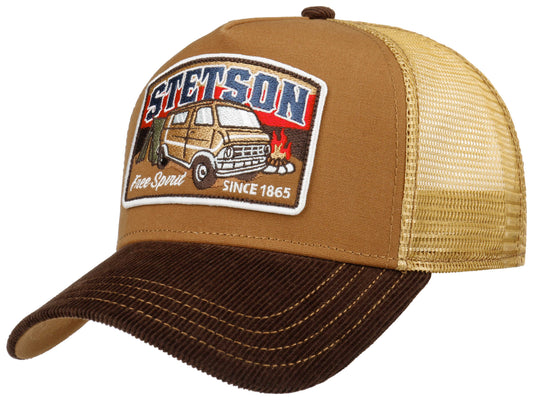 Camper Trucker Cap - Brown - Headz Up 
