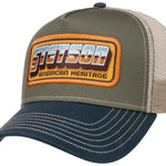 Chrome Trucker Cap - Olive - Headz Up 