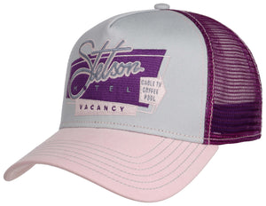 Motel Trucker Cap - Grey/Pink/Purple - Headz Up 