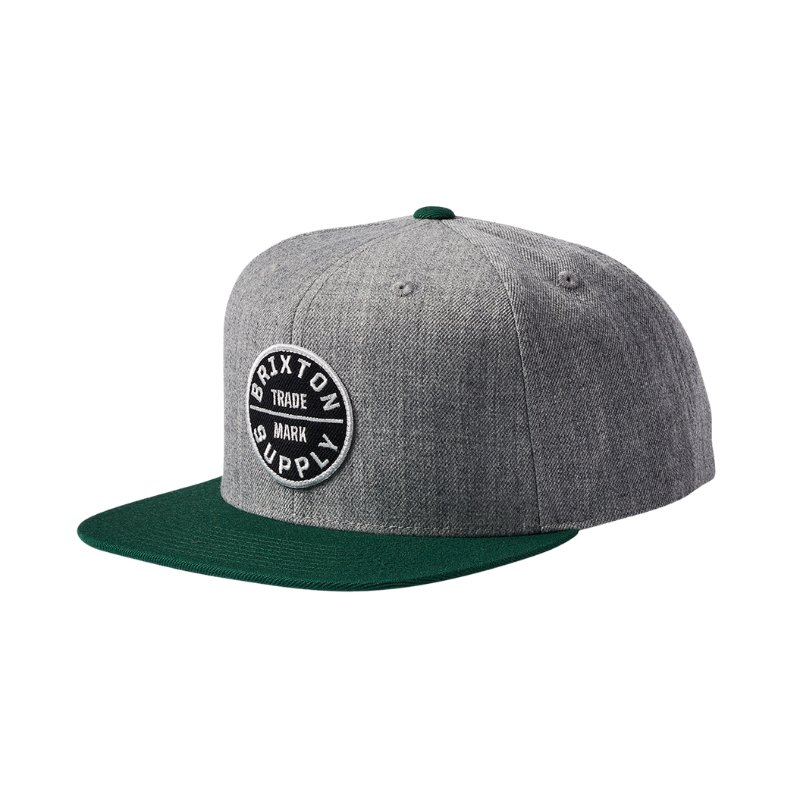 Oath III Snapback - Heather Grey/Spruce - Headz Up 