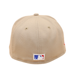 New York Yankees Cooperstown 59Fifty Fitted World Series 1996 - Camel/Scarlet - Headz Up 