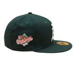 Oakland Athletics Cooperstown 59Fifty Fitted World Series 1989 - Dark Green/Grey - Headz Up 