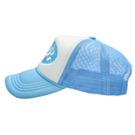 Blue Sabo Logo Trucker Cap - Headz Up 