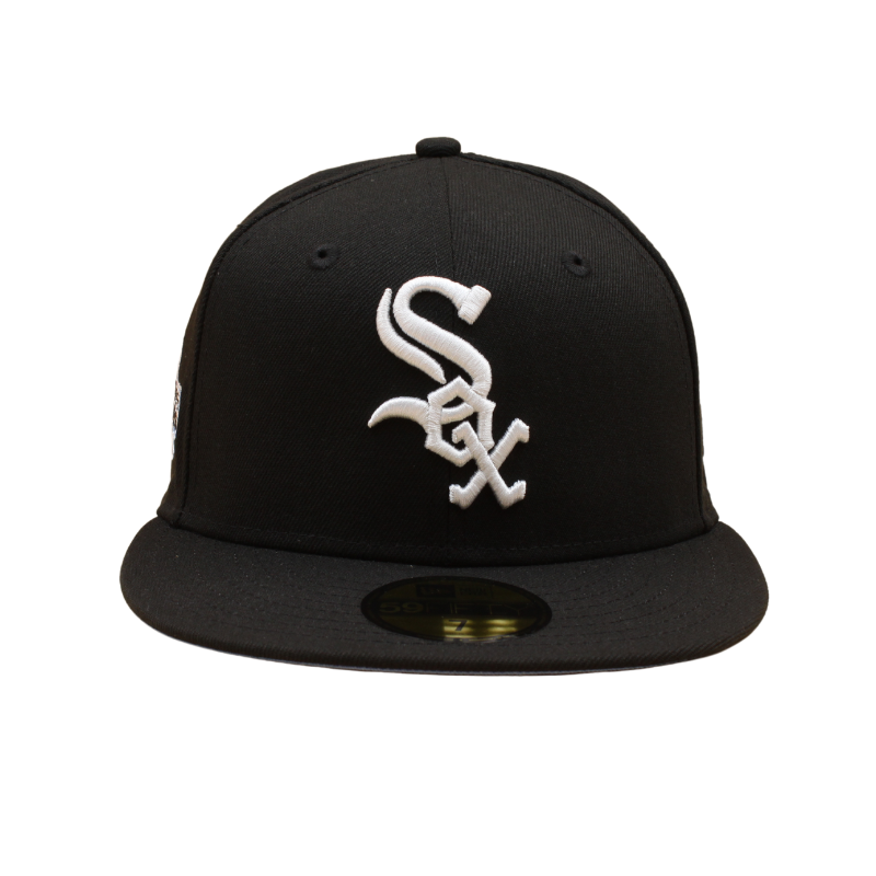 Chicago White Sox Cooperstown 59Fifty Fitted World Series 2005 - Black/Sky Blue - Headz Up 