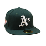 Oakland Athletics Cooperstown 59Fifty Fitted World Series 1989 - Dark Green/Grey - Headz Up 
