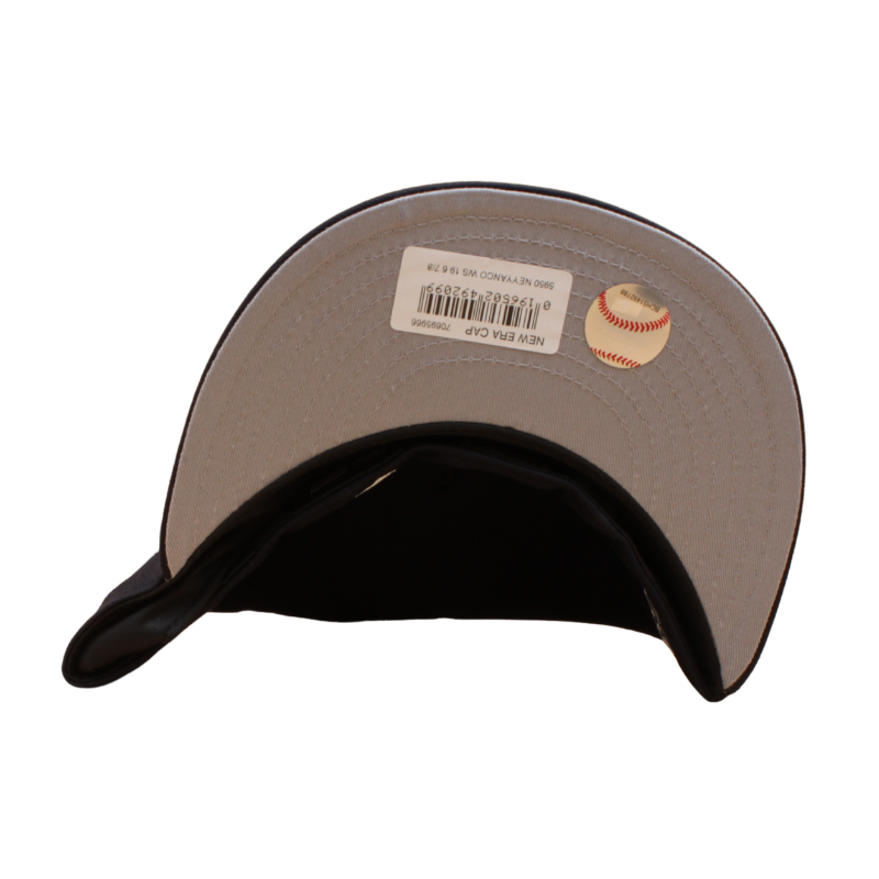 New York Yankees Cooperstown 59Fifty Fitted World World Series 1996 - Navy/Grey - Headz Up 
