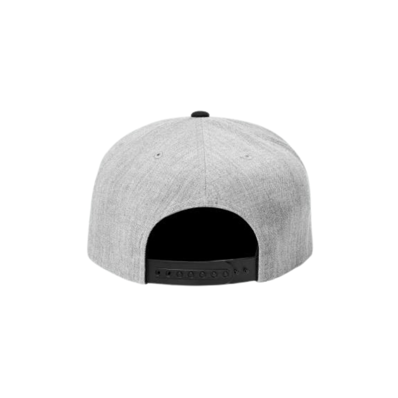 Oath III Snapback - Light Heather Grey/Black - Headz Up 