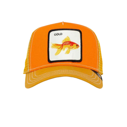 Goorin Bros Gold Ghoti Trucker Cap - Orange - Headz Up 
