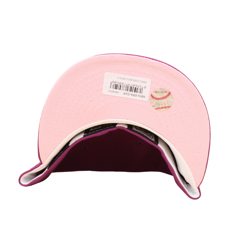 Los Angeles Dodgers Cooperstown 59Fifty Fitted 50th Anniversary - Grape - Headz Up 