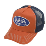 Von Dutch Boston Trucker Cap - Rust/Navy - Headz Up 
