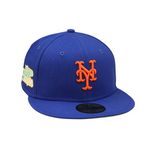 59Fifty Fitted Cap New York Mets CITRUS POP - Blue - Headz Up 