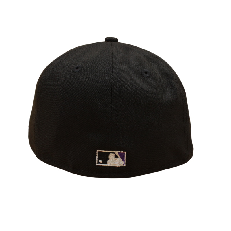 Colorado Rockies Cooperstown 59Fifty Fitted 25th Anniversary - Black/Lavendel - Headz Up 